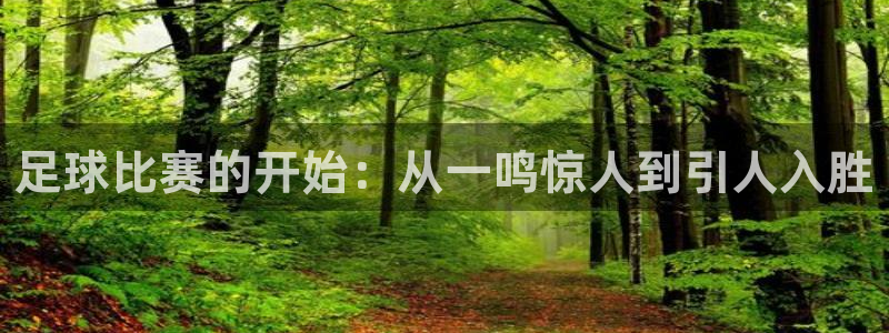  足球比赛的开始：从一鸣惊人到引人入胜