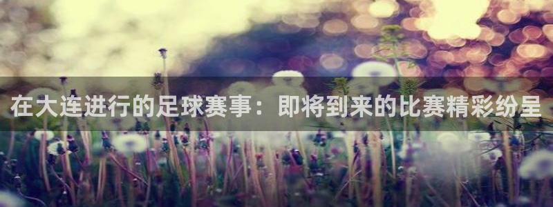 在大连进行的足球赛事：即将到来的比赛精彩纷呈